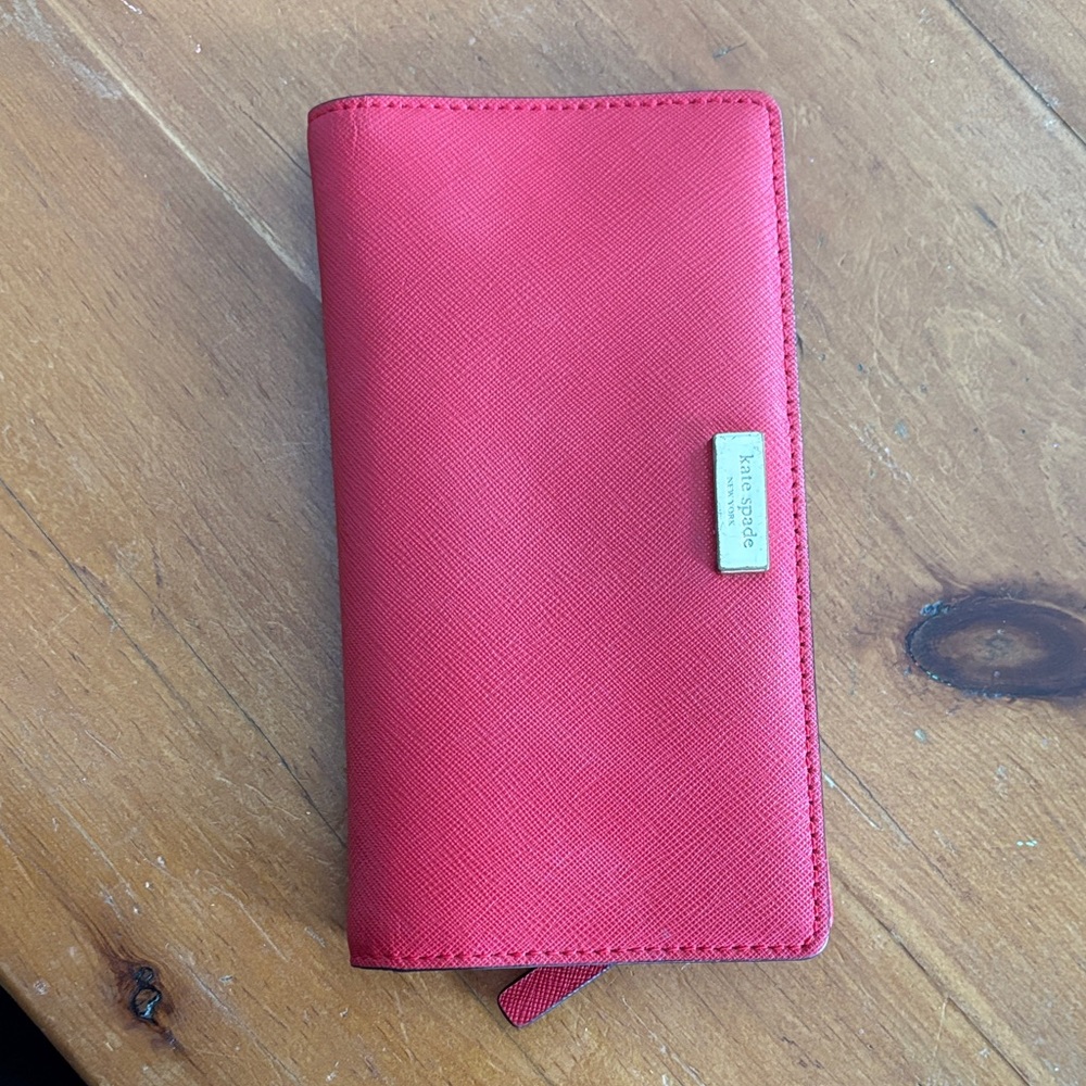 Kate Spade Vibrant Red Clutch